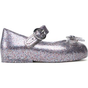 Polobotky Melissa Mini Melissa Sweet Love Bb 32803 Stříbrná