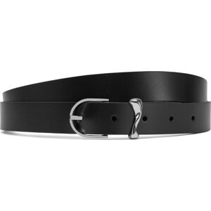 Dámský pásek Calvin Klein Ck Must Organic Loop Belt 25mm K60K613234 Černá