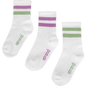 Ponožky Sprandi 0KB-001-SS25 (3-PACK) Bílá