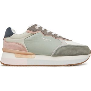 Sneakersy Pepe Jeans PLS60034 Zelená