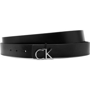 Dámský pásek Calvin Klein Ck Reversible Belt 3.0_Mono K60K612934 Černá