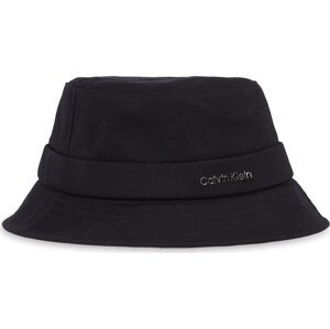 Klobouk Calvin Klein Back Tie Bucket K60K613161 Černá