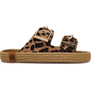 Espadrilky Bohonomad Sydney SYD.12-LEO Hnědá
