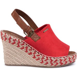 Espadrilky Big Star Shoes FF274981 Červená