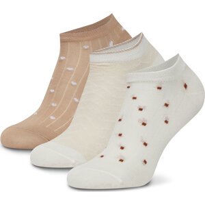 Ponožky Nine West KR_NW_FRESITA_Z_SS25 (3 PACK) Béžová