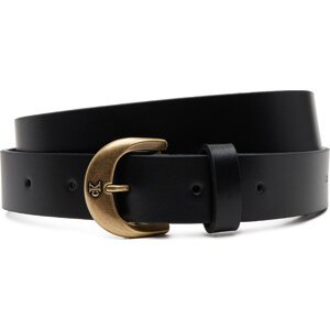 Dámský pásek Calvin Klein Jeans Casual Center Pin Buckle 25MM LV04K7009G Černá