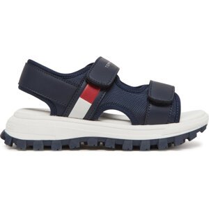Sandály Tommy Hilfiger T3B2-33900-1591 M Tmavomodrá