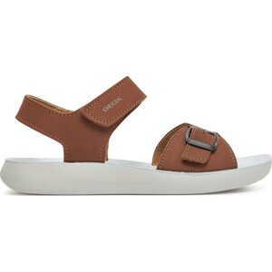 Sandály Geox J Lightfloppy J45GQD 32 C6777 S Hnědá