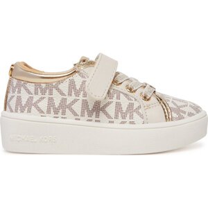 Sneakersy MICHAEL Michael Kors MK02484256 Écru