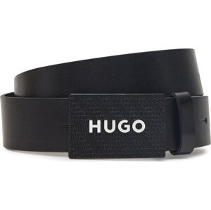 Pánský pásek HUGO 50536879 Černá