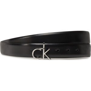 Dámský pásek Calvin Klein Ck Buckle Belt 3.0_Smooth K60K613156 Černá