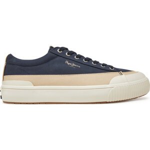 Sneakersy Pepe Jeans PMS31075 Tmavomodrá