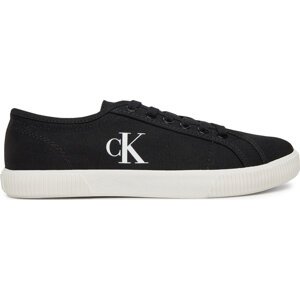 Tenisky Calvin Klein Jeans Ess Vulc Low Cv Mg Wn YW0YW01762 Černá