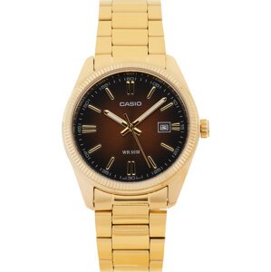 Hodinky Casio MTP-1302PGC-5AVEF Hnědá