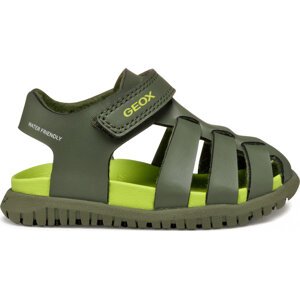 Sandály Geox B Sandal Fusbetto B556AA 000BC C3016 Zelená