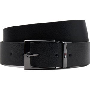 Pánský pásek Tommy Hilfiger Adan Reversible 3.5 AM0AM13173 Černá