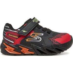 Sneakersy Skechers Flex-Glow Bolt- 400138N/BKRD Černá