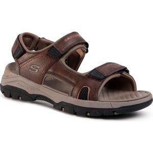 Sandály Skechers Hirano 204106/BRN Hnědá