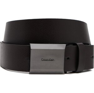 Pánský pásek Calvin Klein Adj Beveled Plaque Pb 35Mm K50K512835 Černá