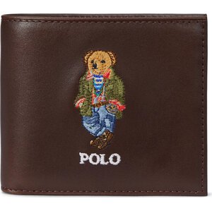 Pánská peněženka Polo Ralph Lauren 405964516001 Hnědá