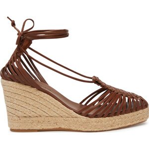 Espadrilky Weekend Max Mara Quirino 2515521115670 Hnědá