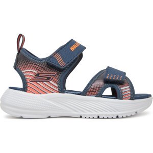 Sandály Skechers Microspec-Splash- 407034L/NVOR Tmavomodrá