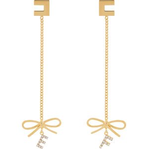 Naušnice Elisabetta Franchi OR-49A-52E2-V160 Zlatá