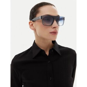 Sluneční brýle Trussardi TSM9061 Tmavomodrá