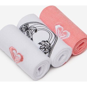 Ponožky Roxy AS_ROXY_05W_SS25 (3-PACK) Růžová