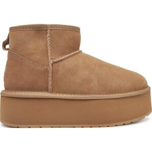 Sněhule EMU Australia Stinger Micro Flatform W13082 Béžová