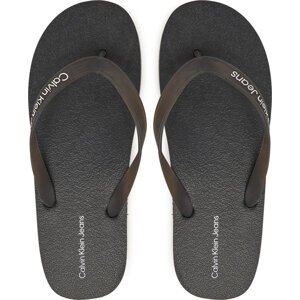 Žabky Calvin Klein Jeans Thong+ Tpu YM0YM01265 Černá