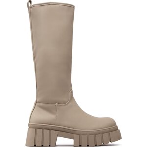 Kozačky DeeZee ZAL90099Y-3 Béžová
