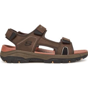 Sandály Skechers Tresmen-Hirano 204106/CHOC Hnědá