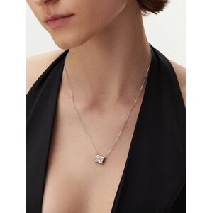 Náhrdelník Guess JUBN05 170JW Stříbrná