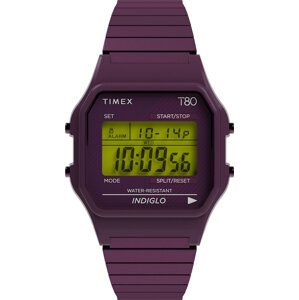 Hodinky Timex T80 TW2U93900 Fialová