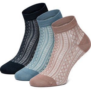Ponožky Nine West KR_NW_SHINY_Z_SS25 (3 PACK) Barevná
