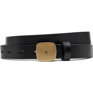 Dámský pásek Calvin Klein Jeans Casual Plaque Buckle 20Mm LV04K7007G Černá