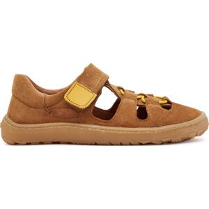 Sandály Froddo Barefoot Elastic Sandal G3150262-3 D Hnědá