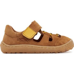 Sandály Froddo Barefoot Elastic Sandal G3150262-3 M Hnědá