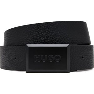 Pánský pásek HUGO 50529706 Černá