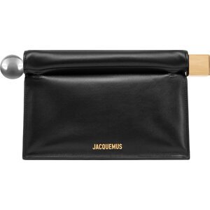 Kabelka JACQUEMUS La Pochette Rond Carre 24E233BA356-3171 Černá