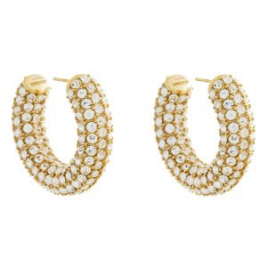Naušnice JACQUEMUS 24E241JW668-5101 Zlatá