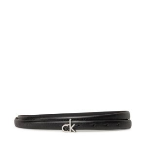 Dámský pásek Calvin Klein Ck Buckle Skinny Belt 1.5_Mono K60K612933 Černá