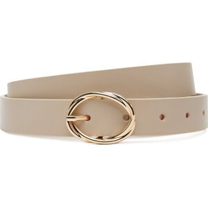 Dámský pásek Tommy Hilfiger Th Chic 2.5 AW0AW17251 Béžová