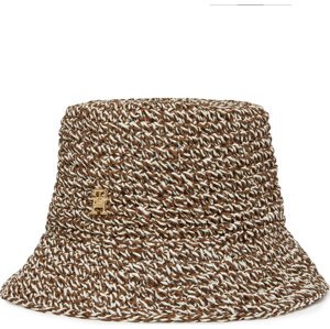 Klobouk Tommy Hilfiger Premium Beach Bucket AW0AW17136 Béžová
