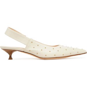 Sandály AGL Lenor Studs D167022PCKS057G447 Écru