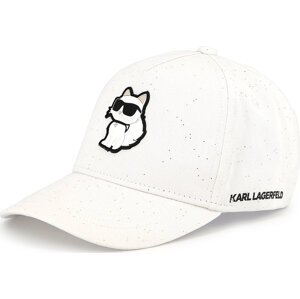 Kšiltovka KARL LAGERFELD Z30386 Bílá