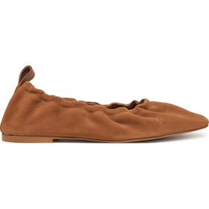 Baleríny Pepe Jeans Poppy Basic PLS10430 Hnědá
