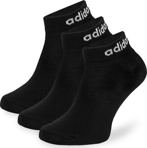 Sada 3 párů nízkých ponožek unisex adidas IC1305 3-PACK Černá
