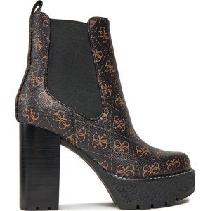 Polokozačky Guess FL8EEA FAL10 Hnědá